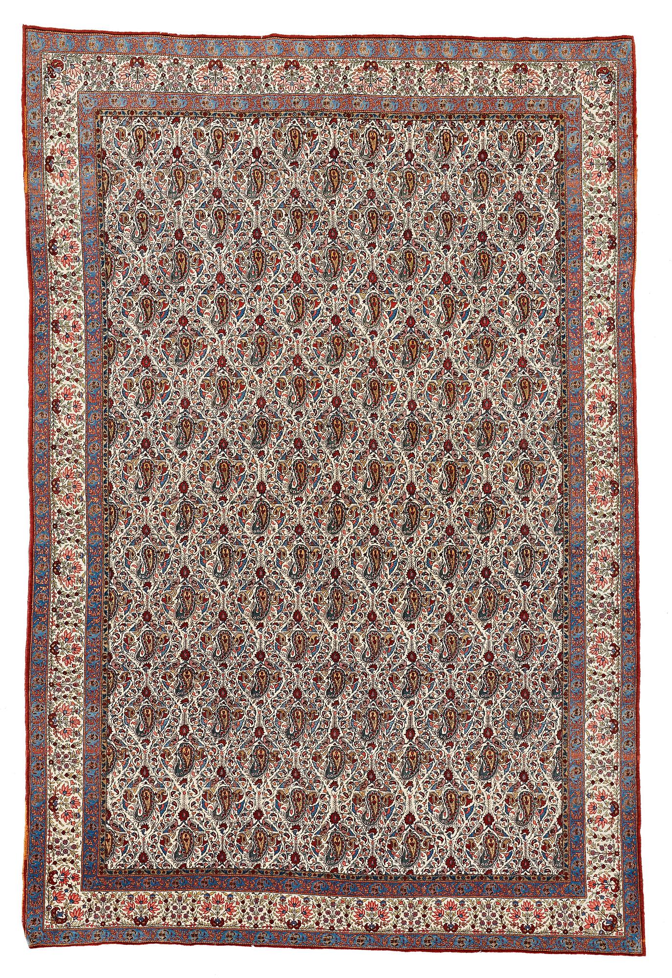MATTO, a semi-antique Qum, ca 330,5 x 221 cm.