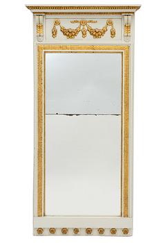 Spegel, sengustaviansk, 1700-talets slut.