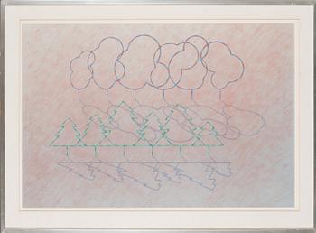 Kristian Krokfors, silkscreen, signed and dated -82, numbered 18/110.