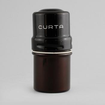 KALKYLATOR, "Curta, Type I", utvecklad av Curt Herzstark, tillverkad av Contina AG Mauren, 1956.