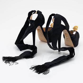 Charlotte Olympia, sandaletter, storlek 37.