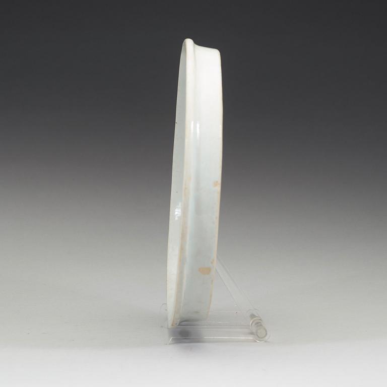 A wucai tray, Ming dynasty, 17th Century.