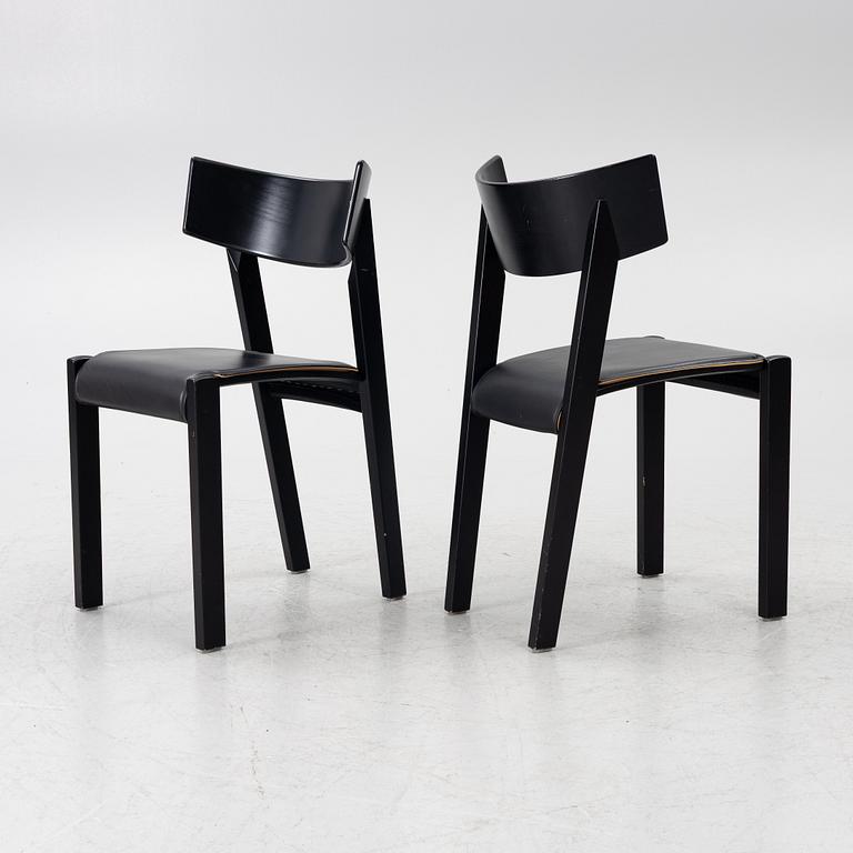 Ralf Lindberg, chairs, 6, “Tati”, Gärsnäs, designed in 1989.