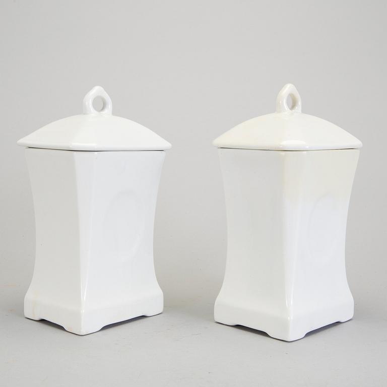 SPECERIBURKAR/KRYDDUPPSATS, 20 st, "Blåklocka", Rörstrand, i produktion 1923-1930-tal.