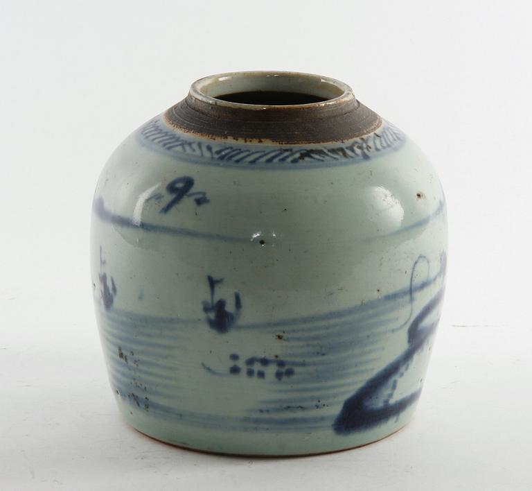 INGEFÄRSKRUS, porslin, Kina 1700-tal.
