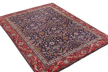 A Tabriz carpet, c. 369 x 277 cm.