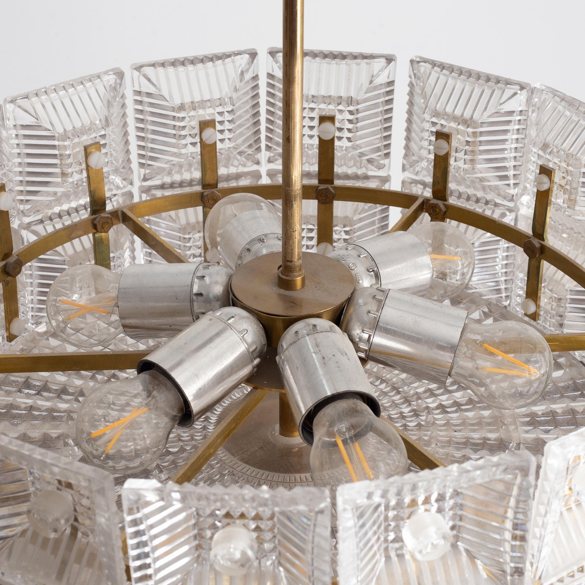 Carl Fagerlund, taklampa, 1900-talets andra hälft.