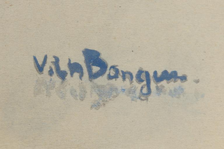 Kees van Dongen, "Woman with a dog on the beach".