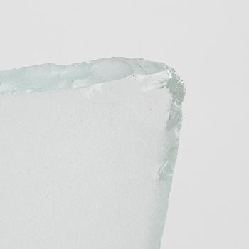 A Swedish Modern glass wall lamp, first half of the 20th Century.