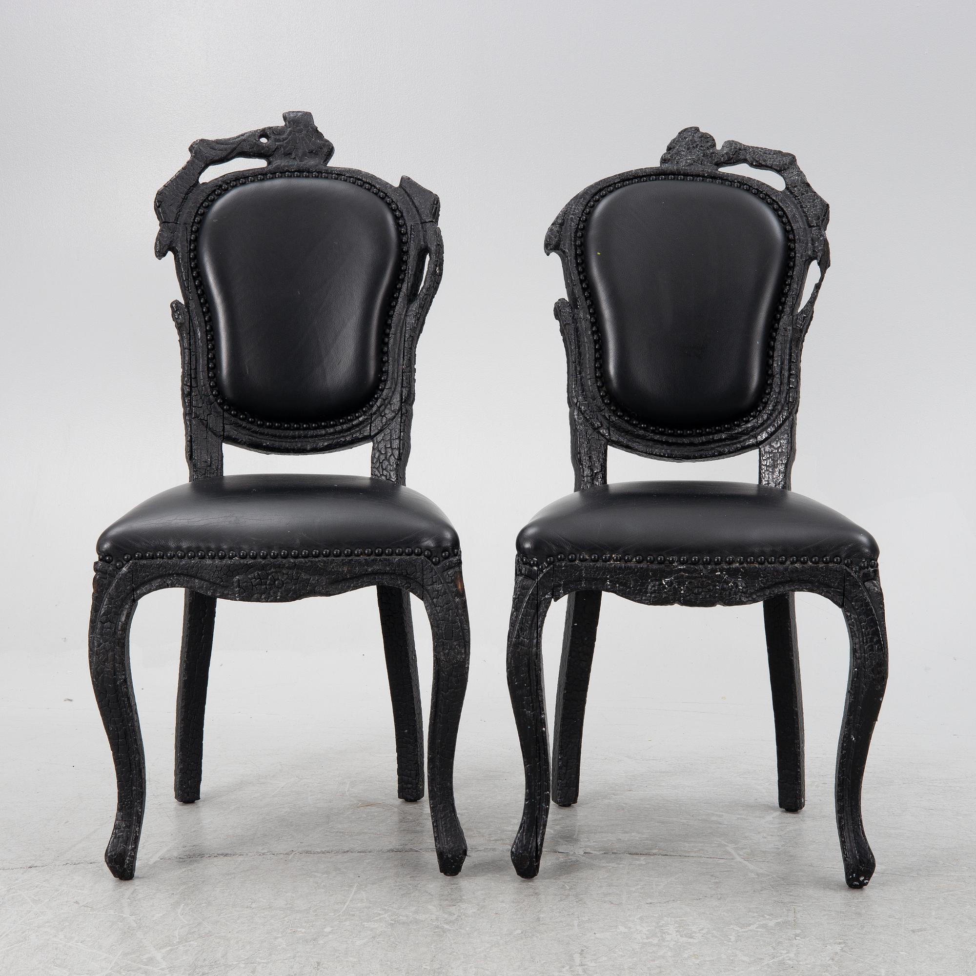 Maarten Baas, ten 'Smoke Dining Chair, Moooi, Netherlands, after 2002.