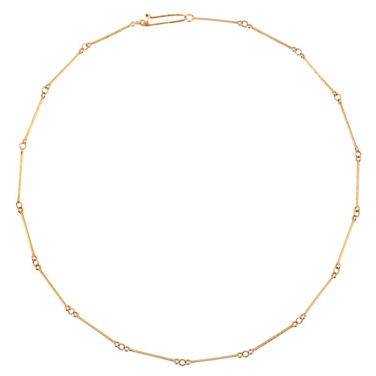 Björn Weckström, HALSKED, 14K guld, Björn Weckström Lapponia 1970.