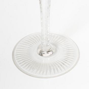 Wine glasses, 20th century (13 pcs).