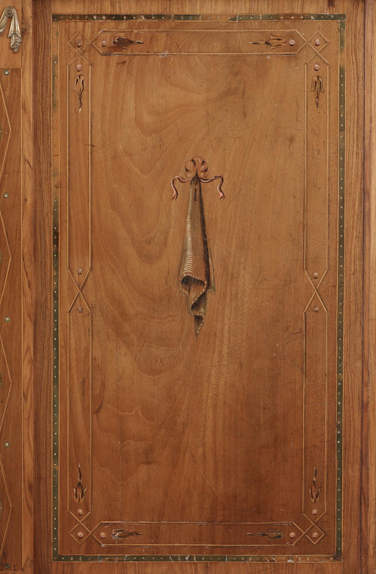 A Gustavian 18th century commode by N. P. Stenström, master 1781.