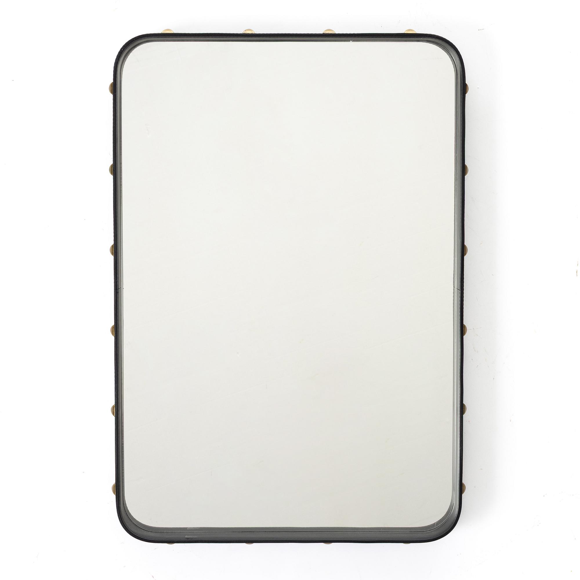 Jacques Adnet, spegel, Adnet Rectangulaire S, Gubi.