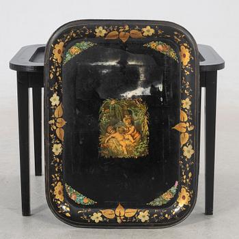 Brick table, 19th century.