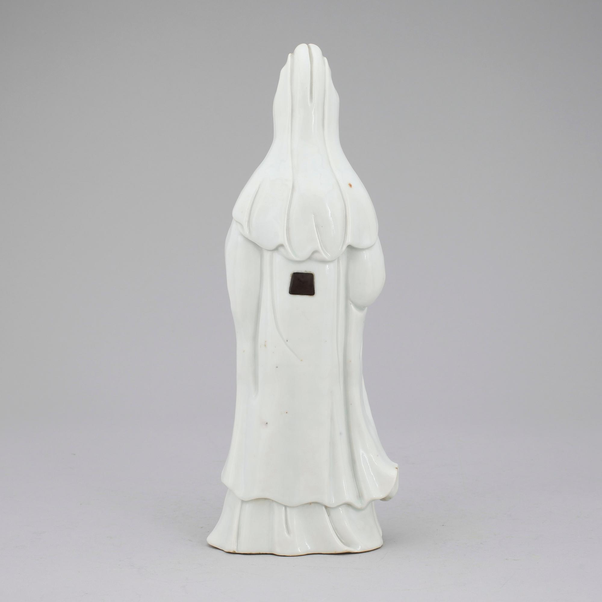 FIGURIN, blance de chine. Qing dynastin.