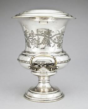 VINKYLARE, nysilver, Carlströms Nysilver Fabrik AB, Stockholm, tidigt 1900-tal.