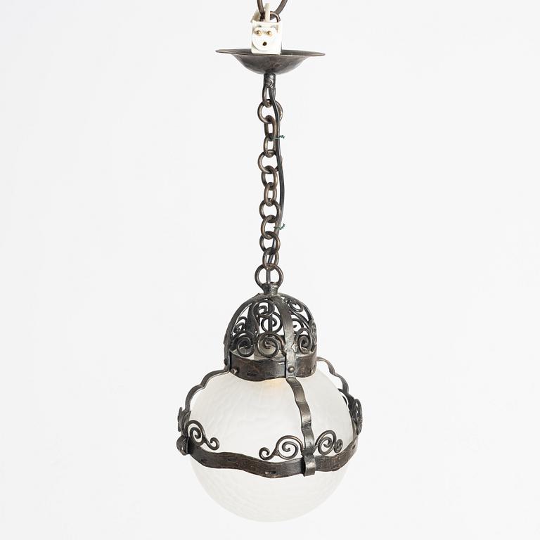 Ceiling lamp, 1920s–30s.