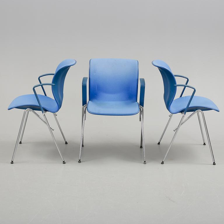 KARMSTOLAR, 3st, Alfred Homann for Fritz Hansen, 1900-talets slut.