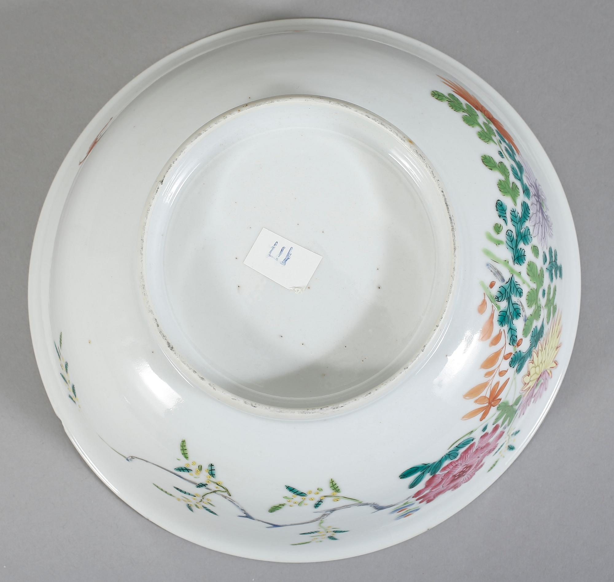 SKÅL, porslin, Kina 1800-talets andra hälft.