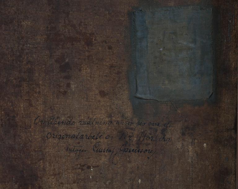 PEHR HÖRBERG, tillskriven, olja på duk, ej signerad.