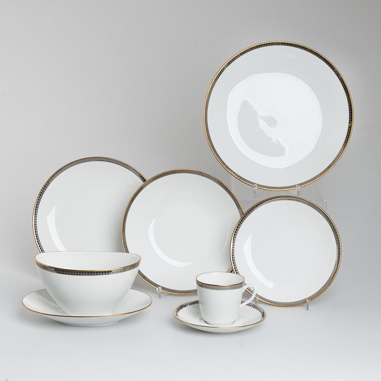 A set of porceline tableware of 73 pcs by.