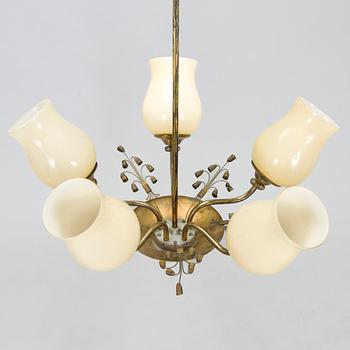 Lisa Johansson-Pape, taklampa, Stockmann, 1900-talets mitt.