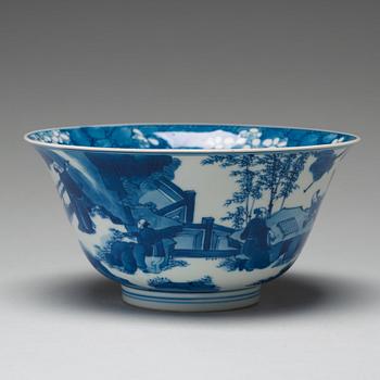 SKÅL, porslin. Qingdynastin, Kangxi (1662-1722).