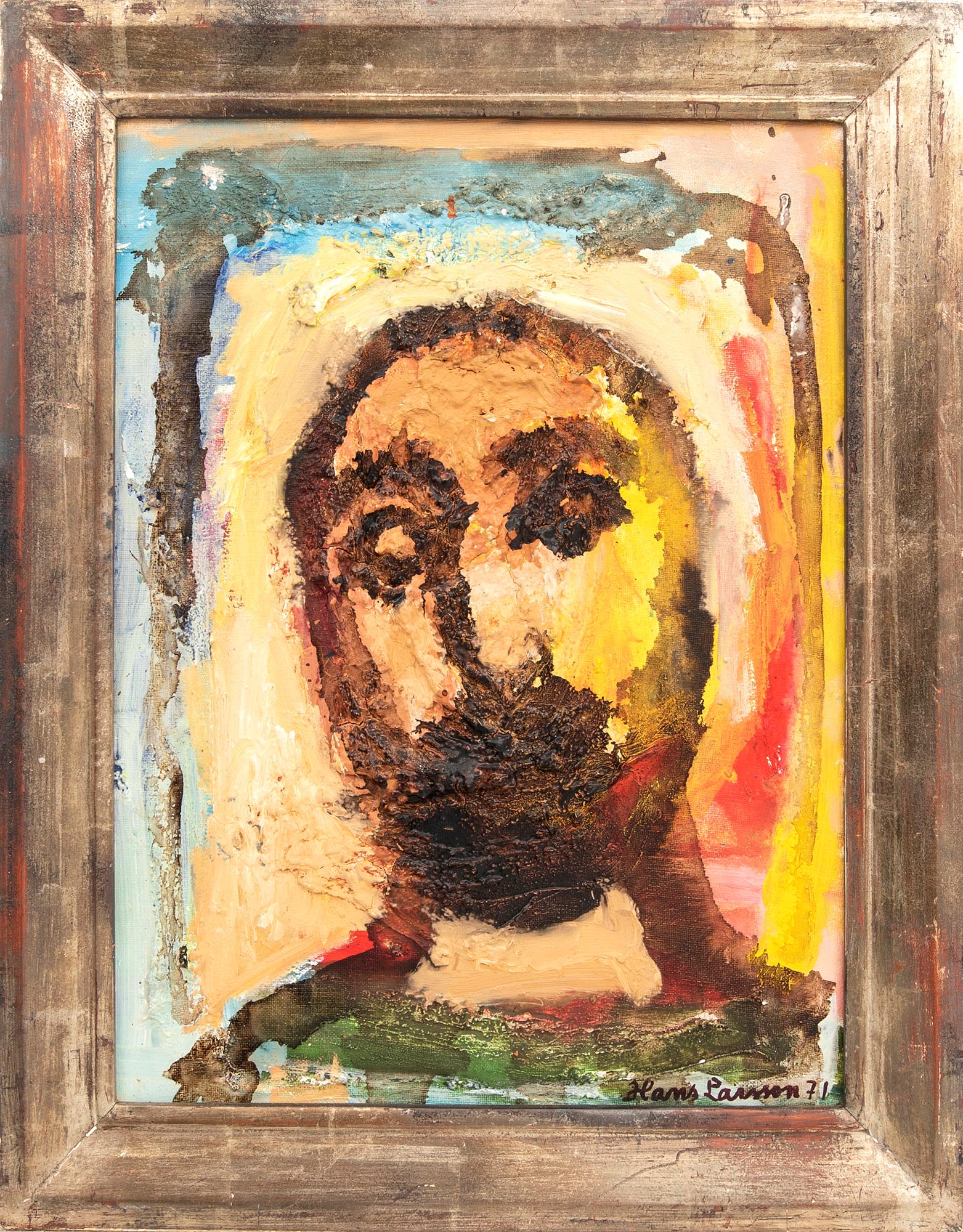 Hans Larsson, olja på duk signerad och daterad 71.