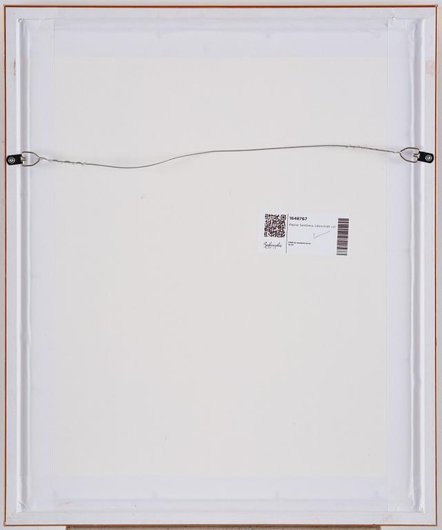 Ragnar Sandberg, Self-Portrait.