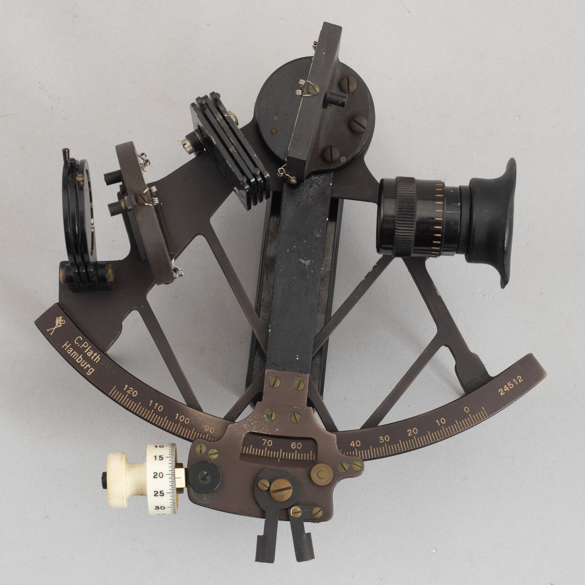 Sextant, C. Plath, Hamburg, Germany, first half of the 20th Century.