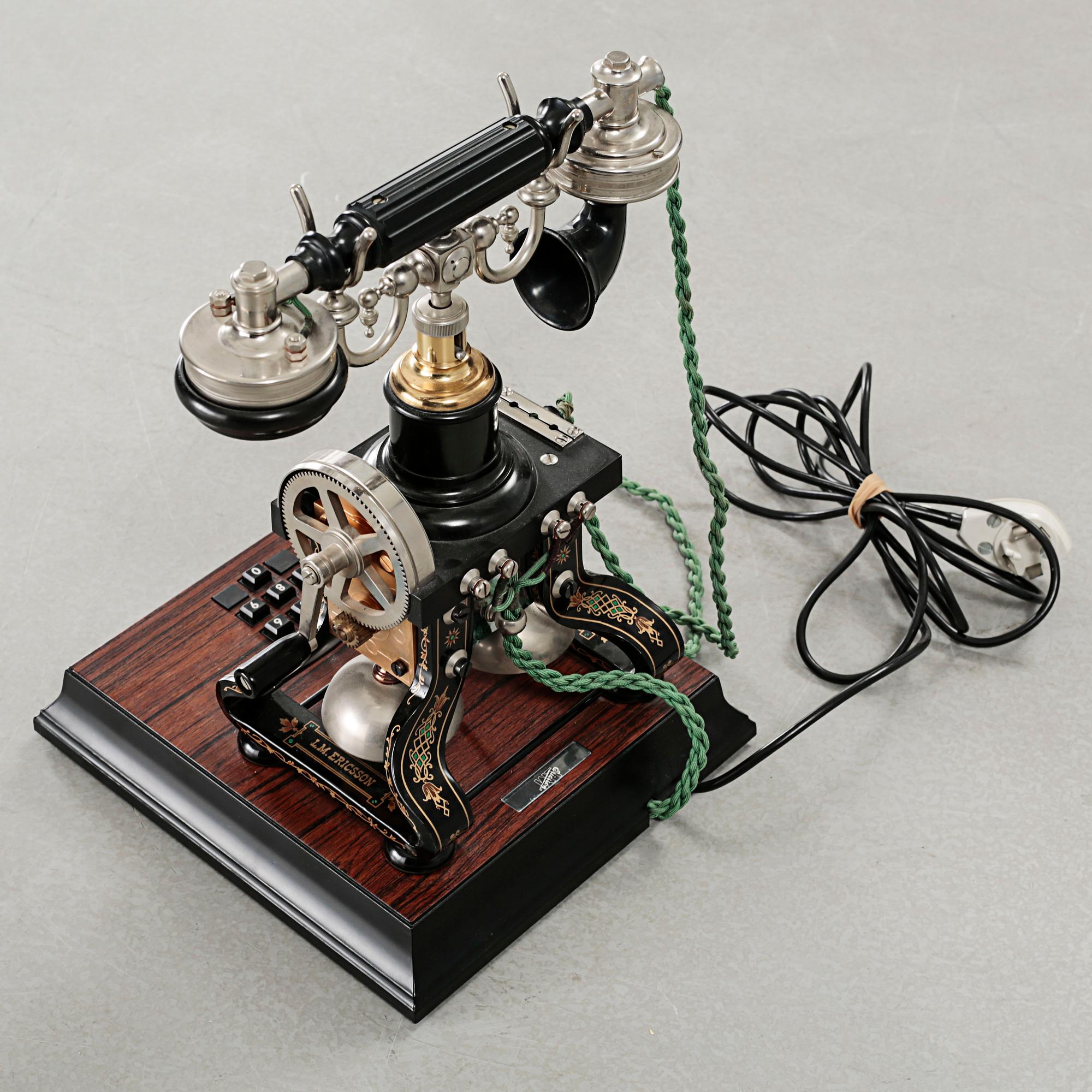 A jubilee telephone by LM Ericsson, end of the 20th century.