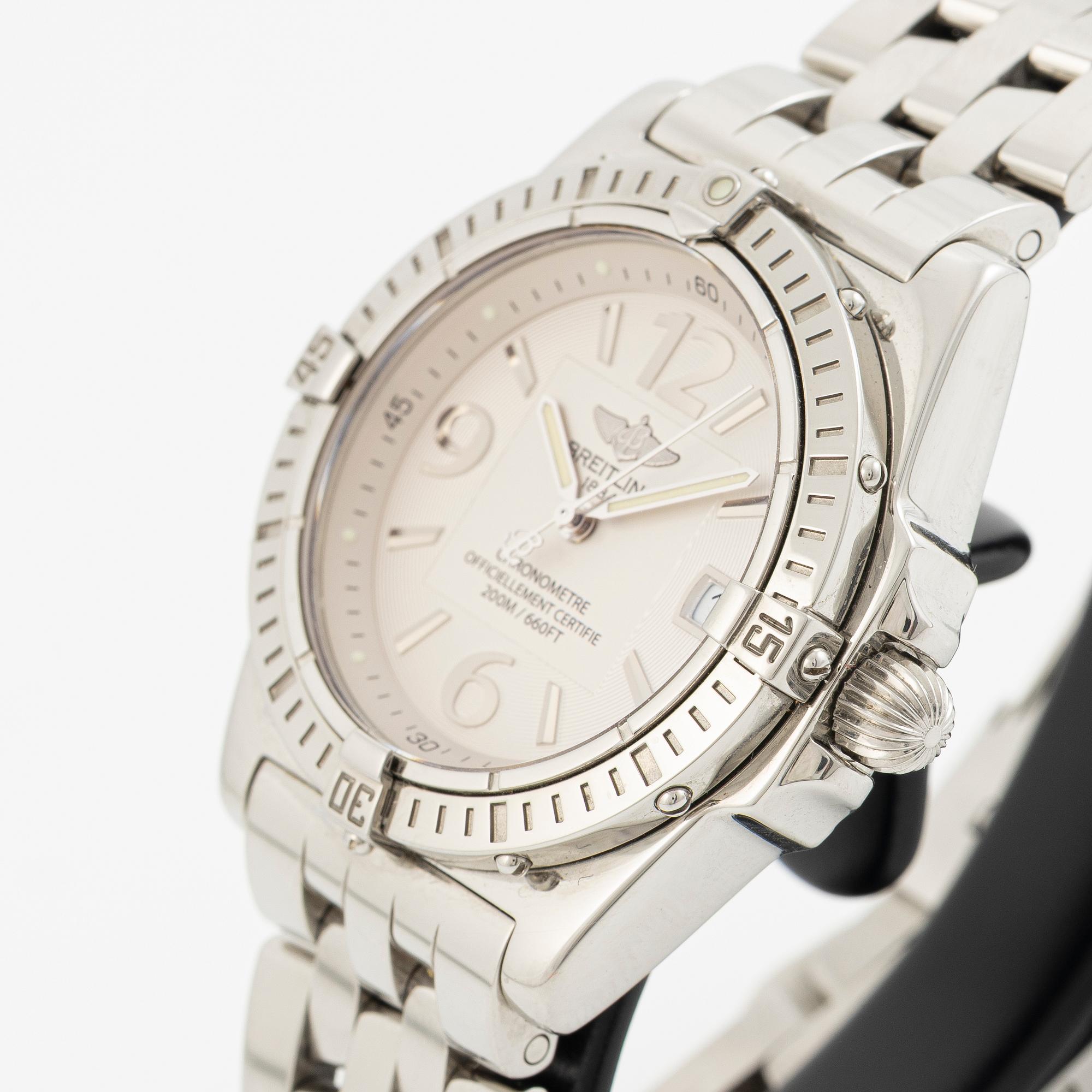 Breitling, Callisto, wristwatch, 34.4 mm.
