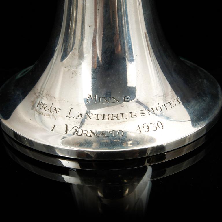 PARTI SILVERFÖREMÅL, 13 delar, bla GAB och K.Anderson, 1900-tal. Tot ca 780 gram.