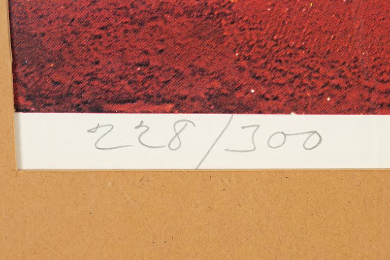 Reidar Särestöniemi, offset, 1976. signed 228/300.