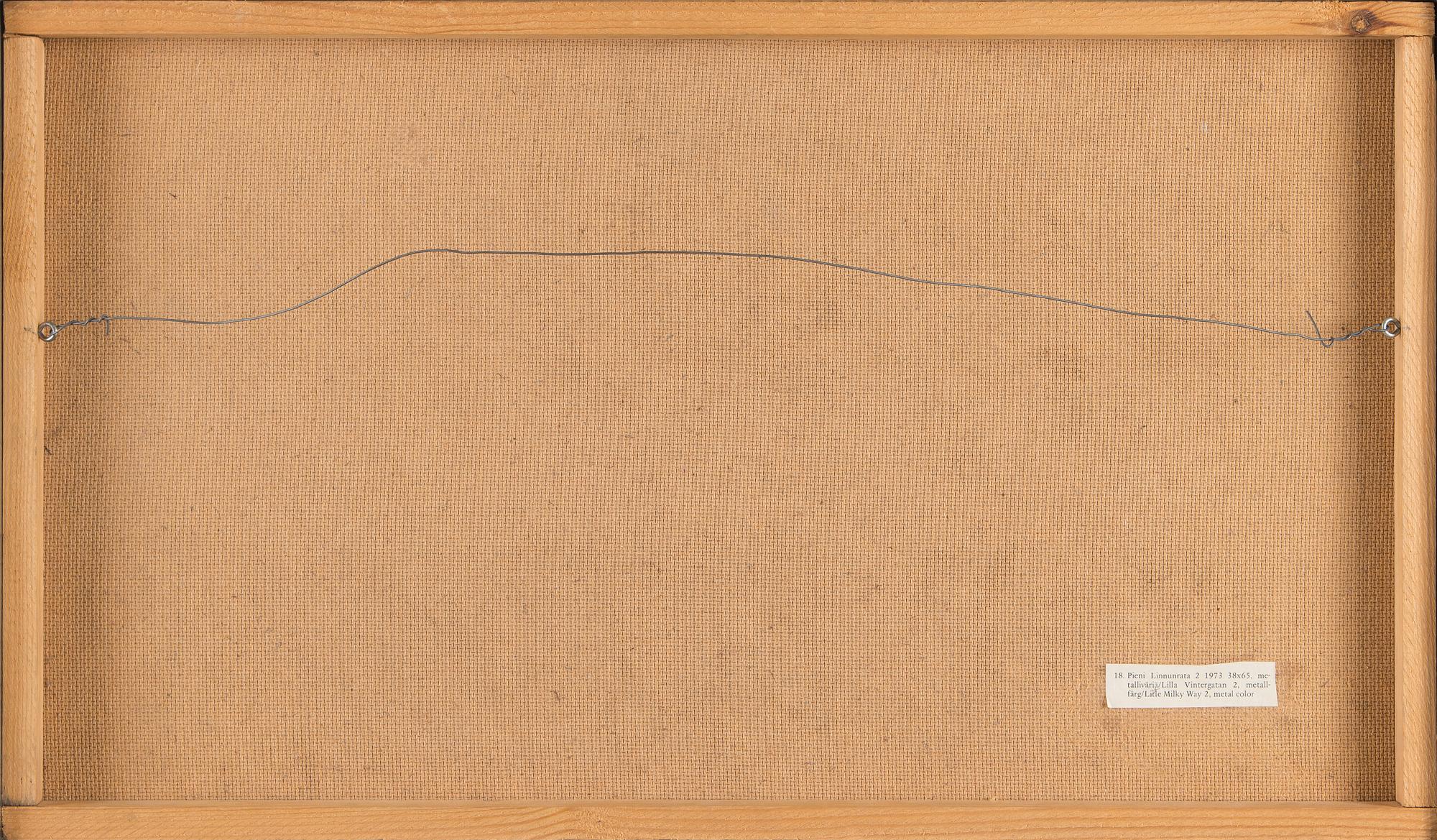 Eino Ruutsalo, "Small Milky Way 2".