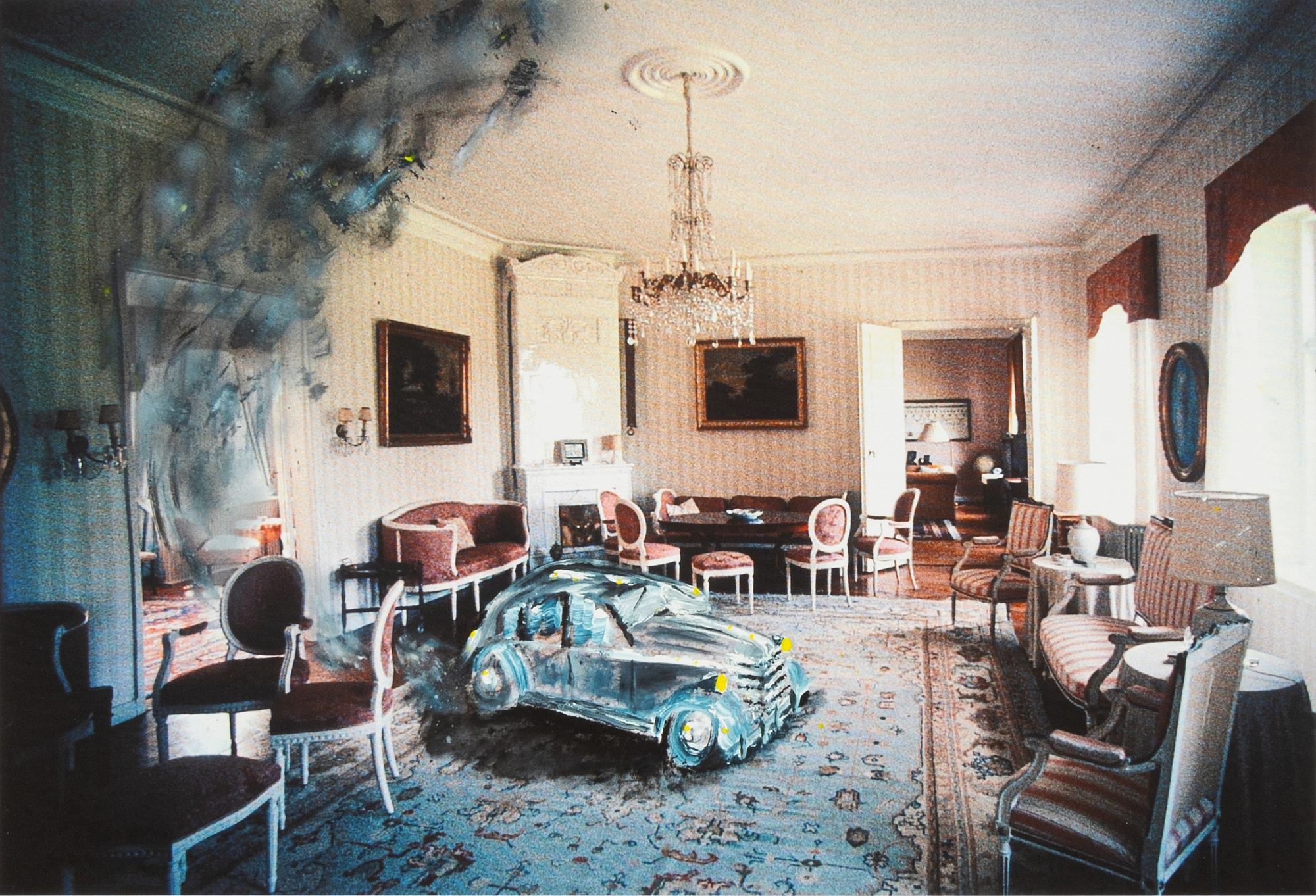 Carl Johan De Geer, pigmentprint, signerad 1/50.