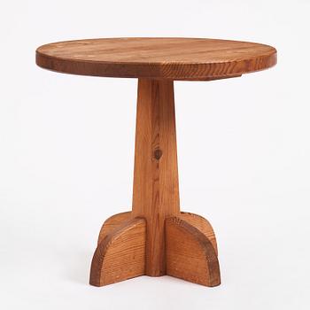 Nordiska Kompaniet, a "Lovö" stained pine table, Nordiska Kompaniet 1930s.