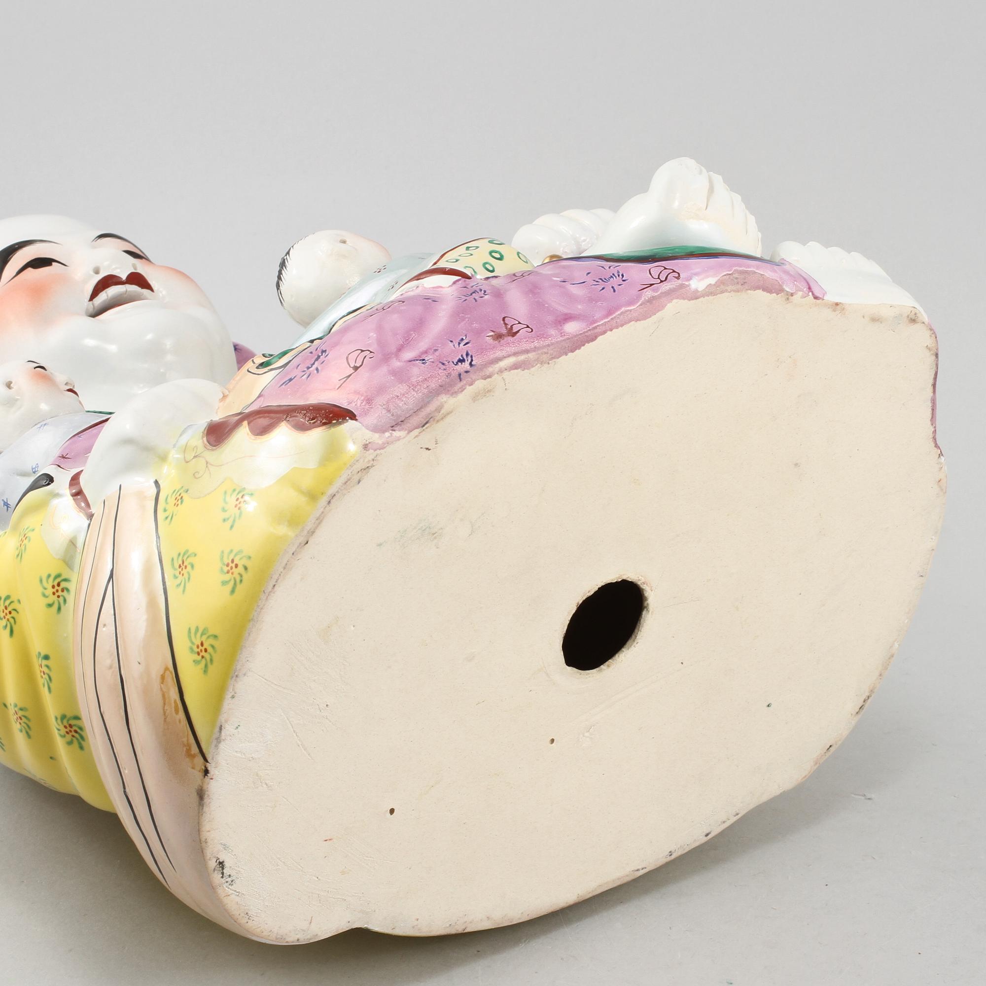 FIGURIN, porslin, Kina, modern tillverkning.