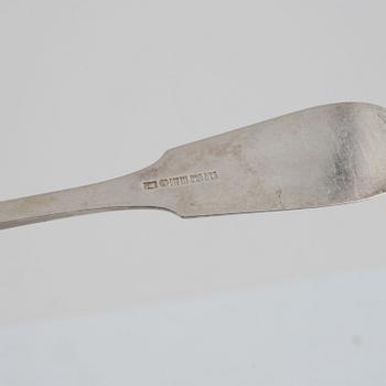 Bestick, 11 st, silver, Suomen Kultaseppä Oy, Åbo, Finland, 1899-1916.