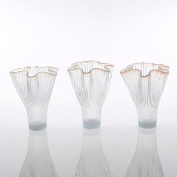 ARTHUR PERCY, 6 delar, glas, "Reffla", Gullaskruf, 1950-tal.