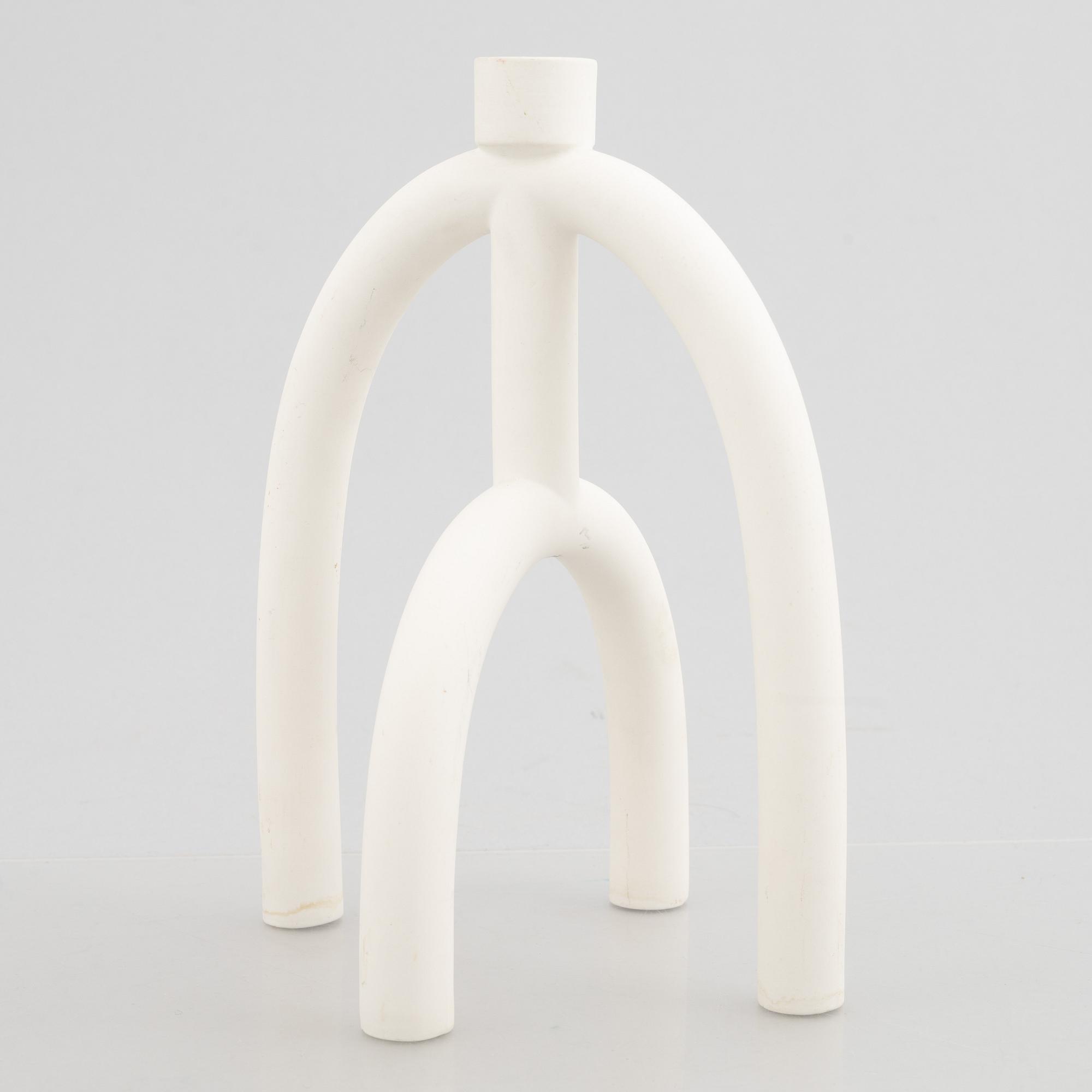 Pia Törnell, ljusstake, "Arcus", Rörstrand, 1990-tal.