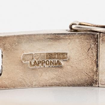 Lapponia bracelet, sterling silver.