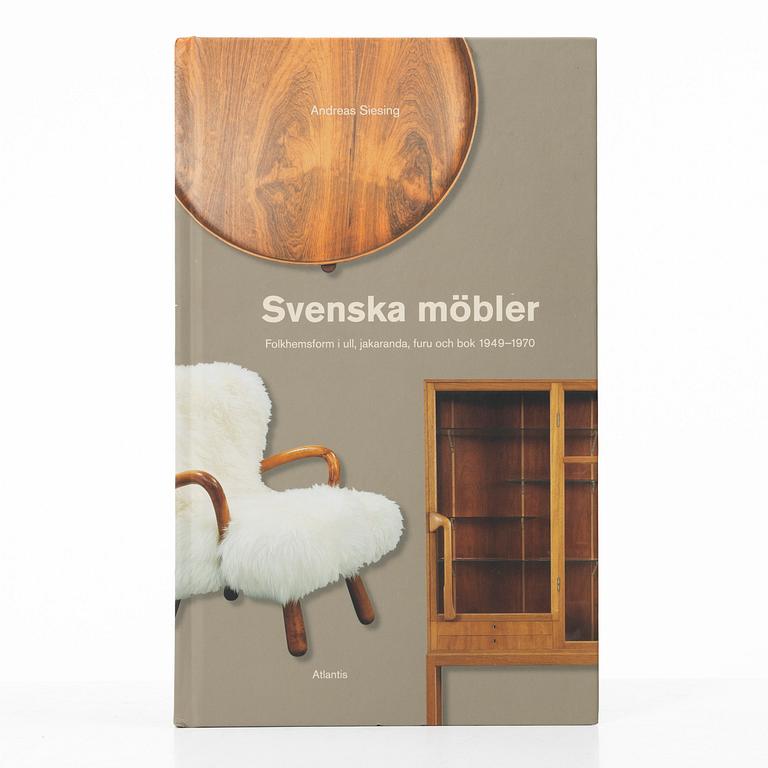 Bok, Andreas Siesing, "Svenska möbler", Atlantis, 2016.