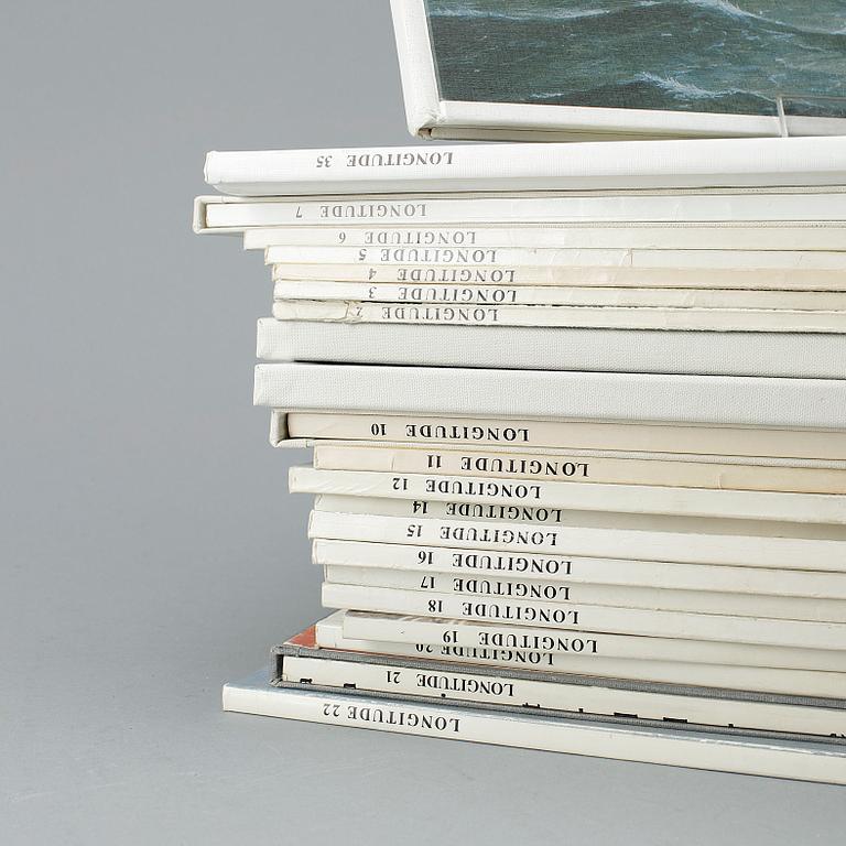 TIDSKRIFT, LONGITUDE, 33 st nummer, ca 1967- 1999.
