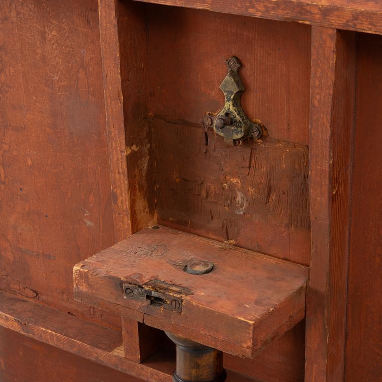 Fällbord, omkring år 1800.