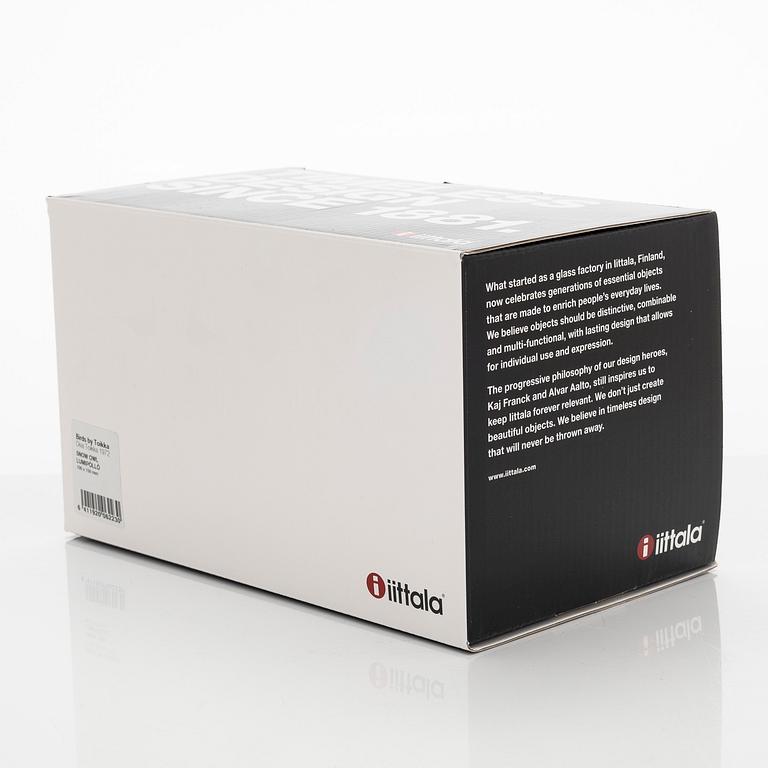 Oiva Toikka, A glass bird, 'Snow Owl', signed O. Toikka Nuutajärvi.