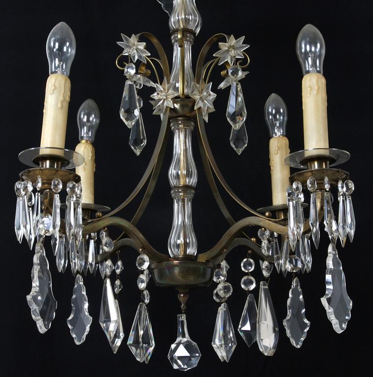 LJUSKRONA, barockstil, 1900-tal. H 75.