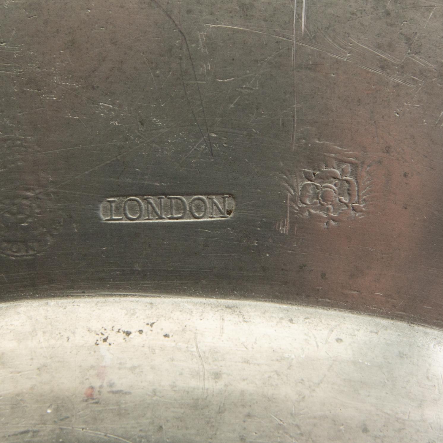 Fat London 19th century or earlier pewter.
