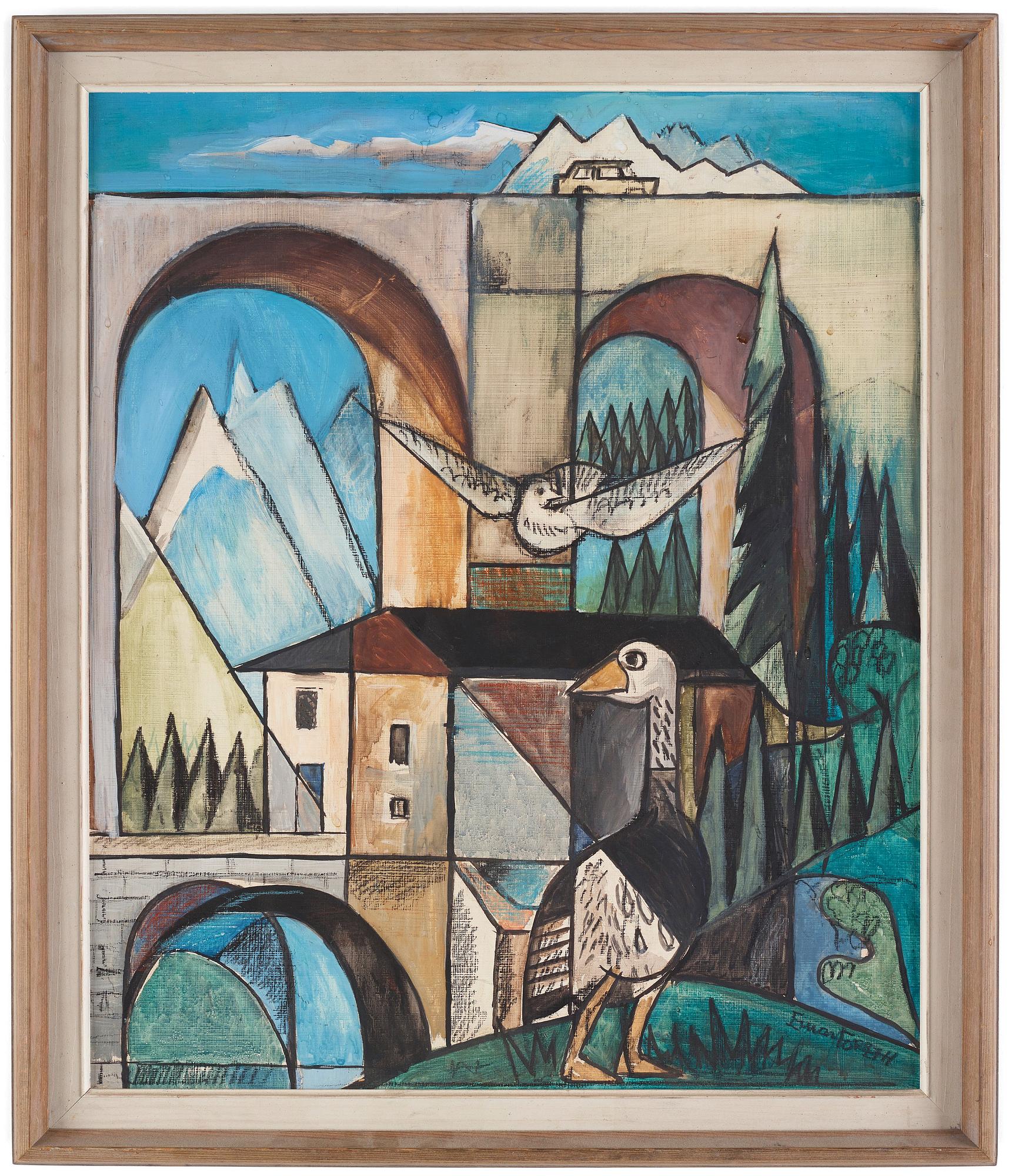 Einar Forseth, Alpine Landscape, Switzerland.